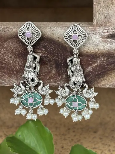 Panihari ( light green and pink)